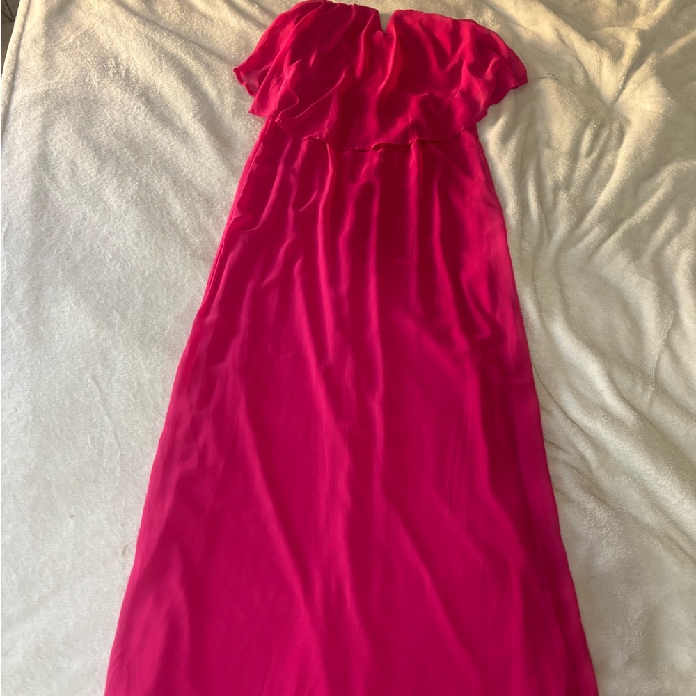 City Triangles Vibrant Pink Dress
